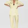 RELAXED BLAZER VANILLA FLOWER
