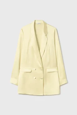 RELAXED BLAZER VANILLA FLOWER