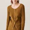 RIBBED CARDIGAN DROUGHT
