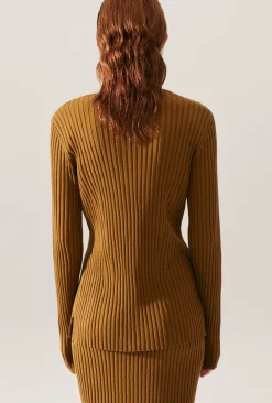 RIBBED CARDIGAN DROUGHT