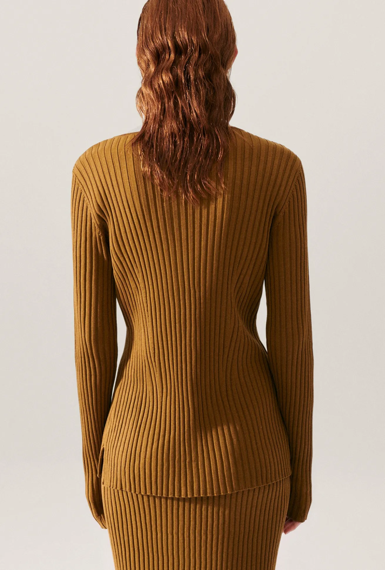 RIBBED CARDIGAN DROUGHT