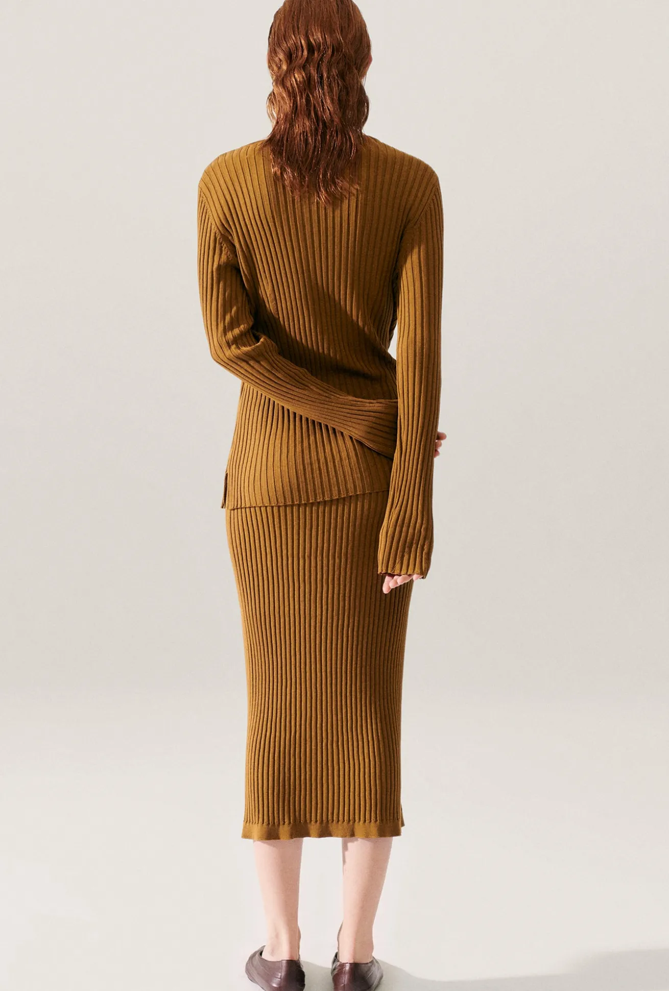 RIBBED CARDIGAN DROUGHT