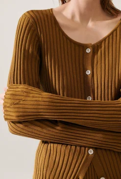 RIBBED CARDIGAN DROUGHT