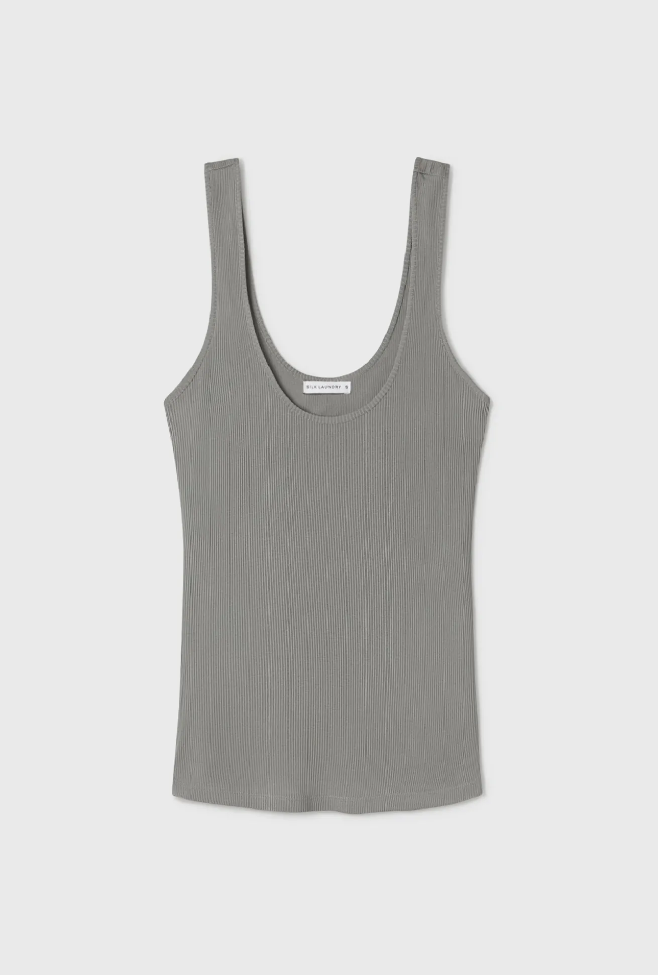 RIBBED TANK MOON