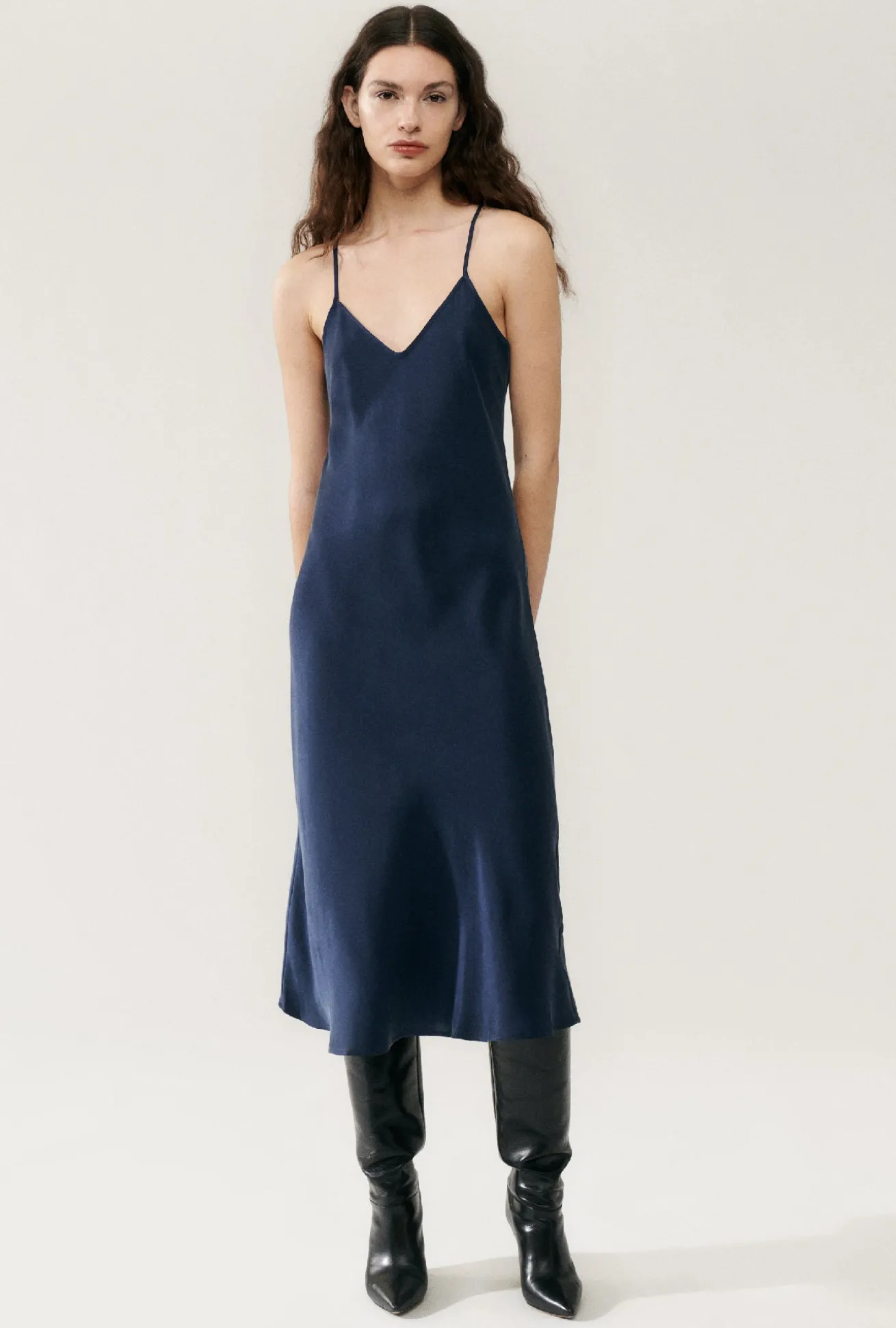 90S SLIP DRESS MIDNIGHT