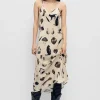 90S SLIP DRESS MIRACLES HAZELNUT