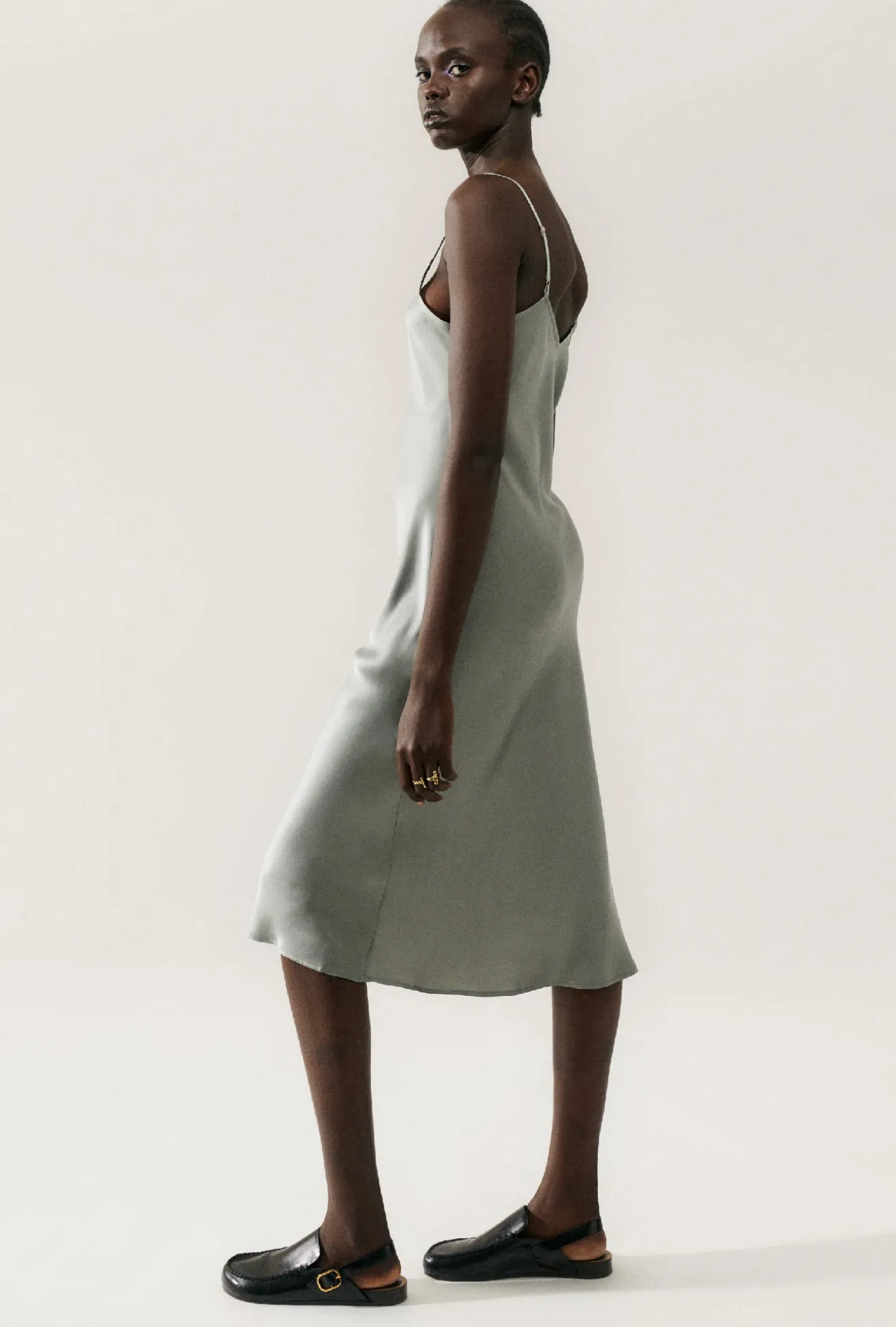 90S SLIP DRESS MOON