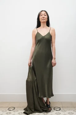 90S SLIP DRESS PINE