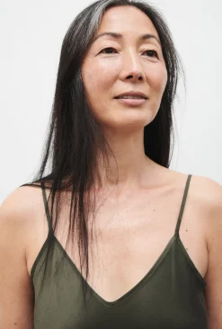 90S SLIP DRESS PINE