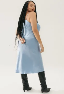 90S SLIP DRESS SKY
