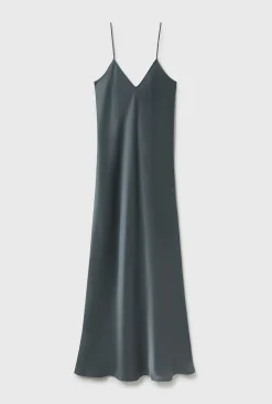 90S SLIP DRESS SLATE