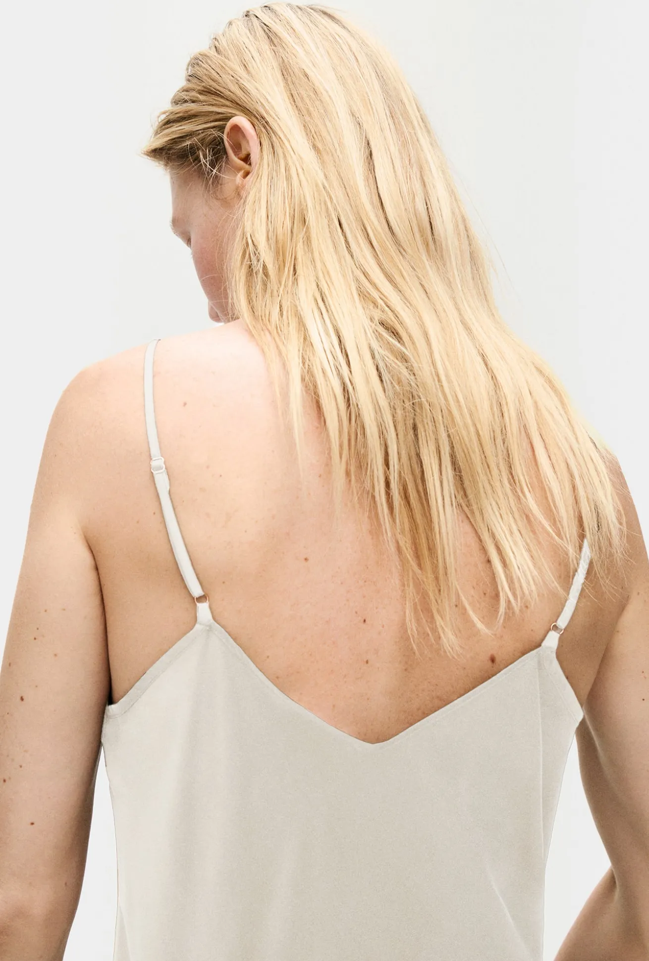 90S SLIP DRESS WHITE