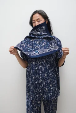 SCARF HOUNDS PAISLEY