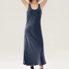 SCOOP NECK DRESS MIDNIGHT