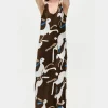 SCOOP NECK DRESS RABBIT DARK EARTH