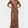 SHORT SLEEVE BIAS DRESS WINGSPAN