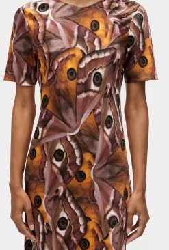SHORT SLEEVE BIAS DRESS WINGSPAN