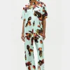 SHORT SLEEVE BOYFRIEND SHIRT TULIPA DEW