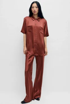 SHORT SLEEVE BOYFRIEND SHIRT 2.0 CANYON