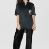SHORT SLEEVE BOYFRIEND SHIRT 2.0 BLEEDING DOVE