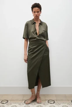 SHORT SLEEVE BOYFRIEND SHIRT 2.0 PINE