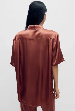 SHORT SLEEVE BOYFRIEND SHIRT 2.0 CANYON