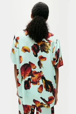 SHORT SLEEVE BOYFRIEND SHIRT TULIPA DEW