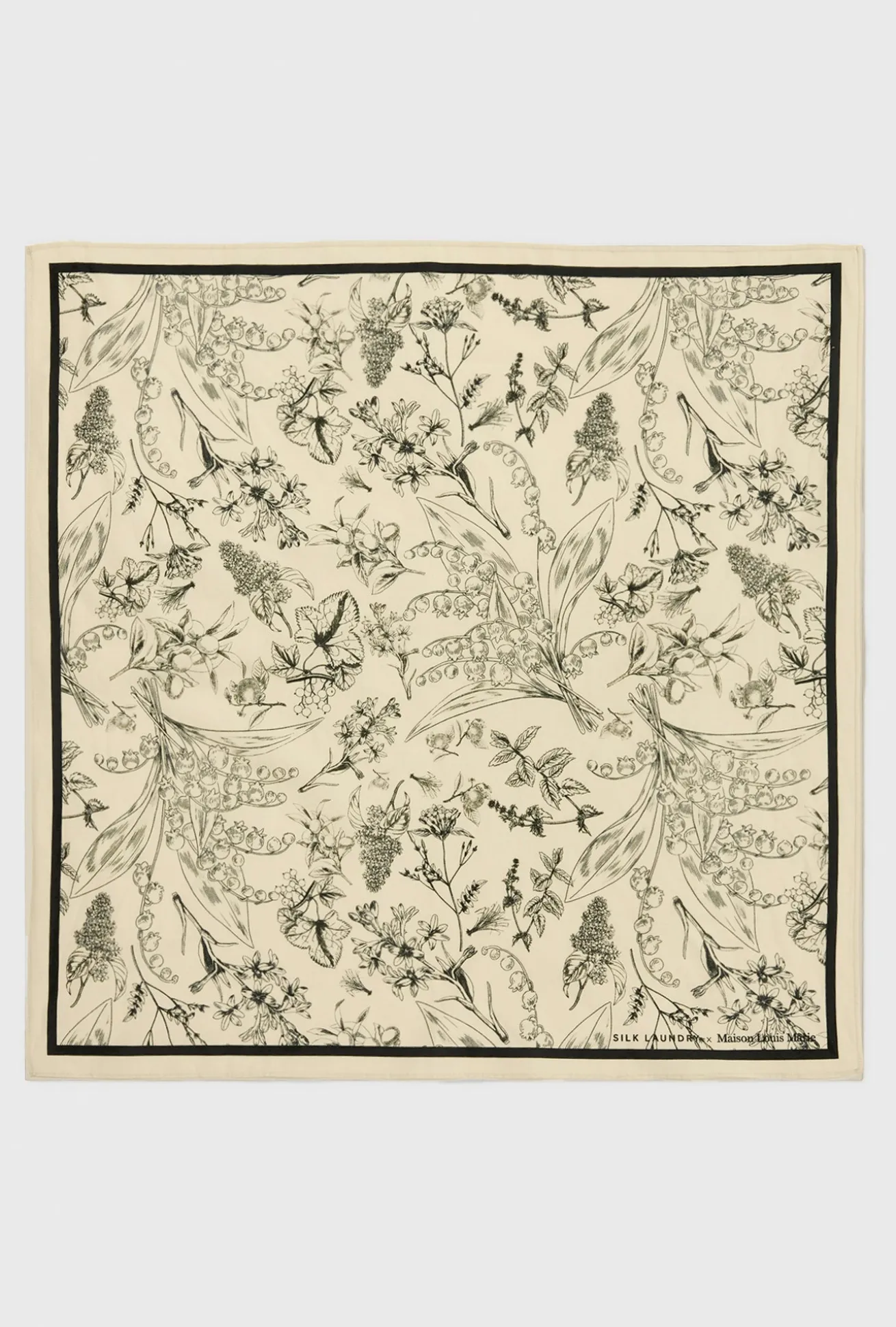SILK LAUNDRY X MAISON LOUIS MARIE SCARF & PERFUME SET