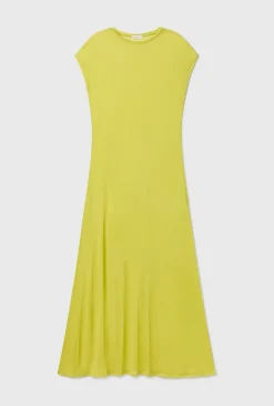 SILK MESH DRESS ABSINTHE