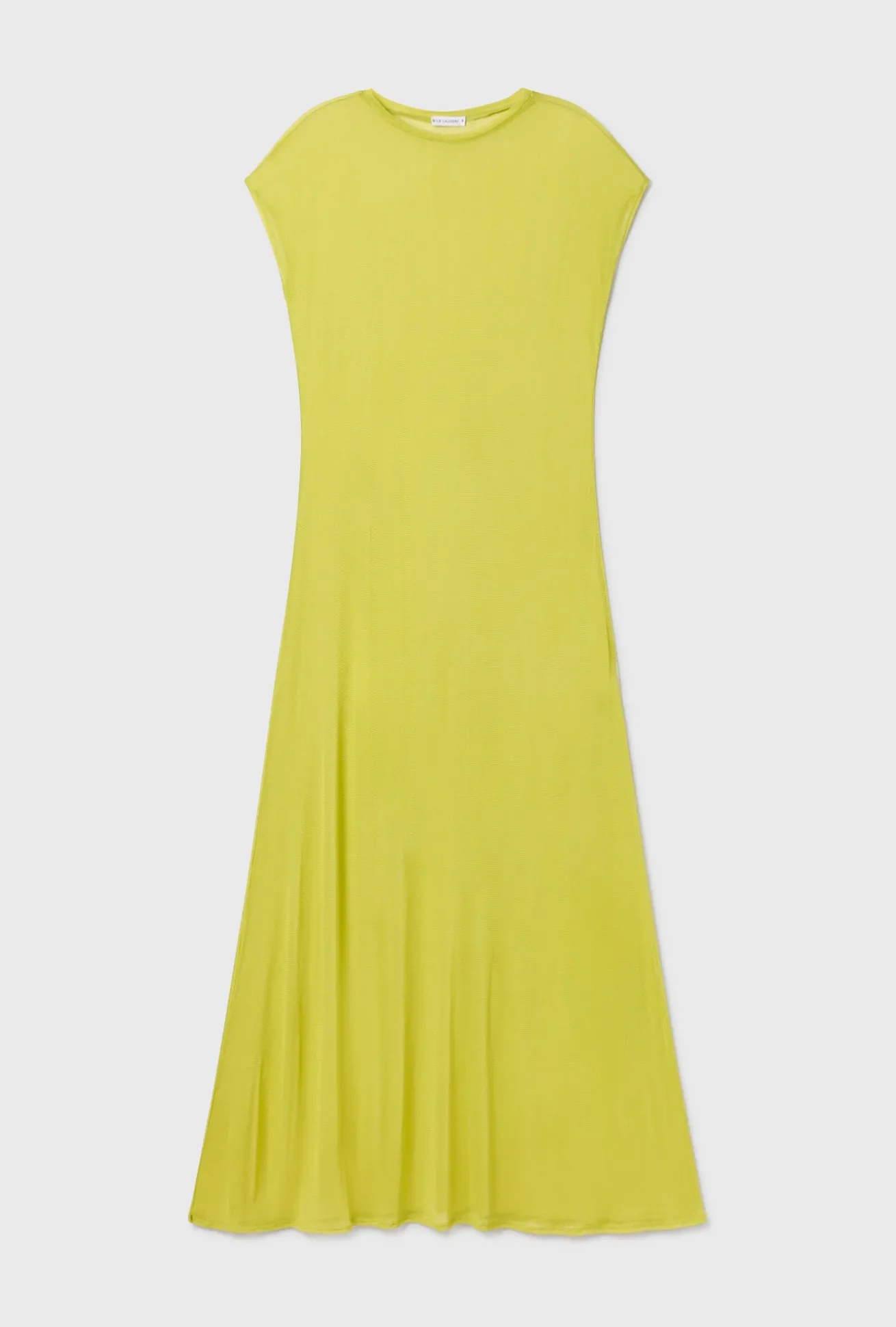 SILK MESH DRESS ABSINTHE