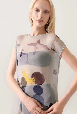 SILK MESH DRESS PROTECTION