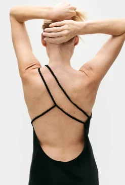 SLOPE DRESS BLACK