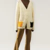 THE BIG G CARDIGAN CREAM