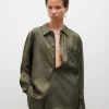 TWILL BOYFRIEND SHIRT 2.0 PINE