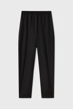 TWILL HAREM PANTS BLACK