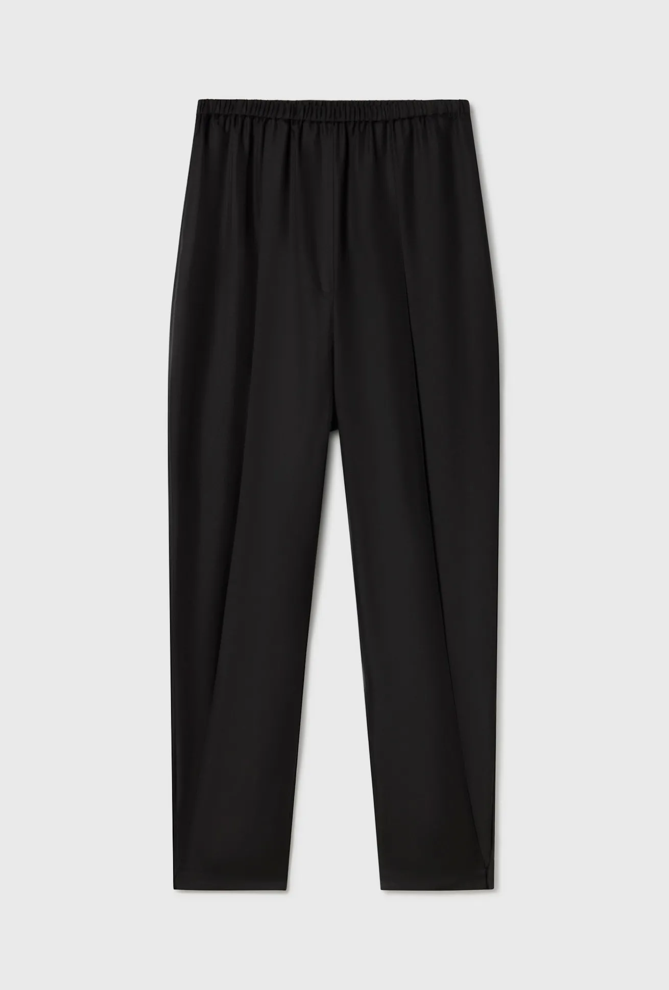 TWILL HAREM PANTS BLACK