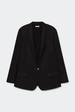 TWILL MIAMI BLAZER BLACK