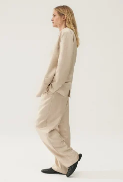 TWILL MIAMI BLAZER HAZELNUT