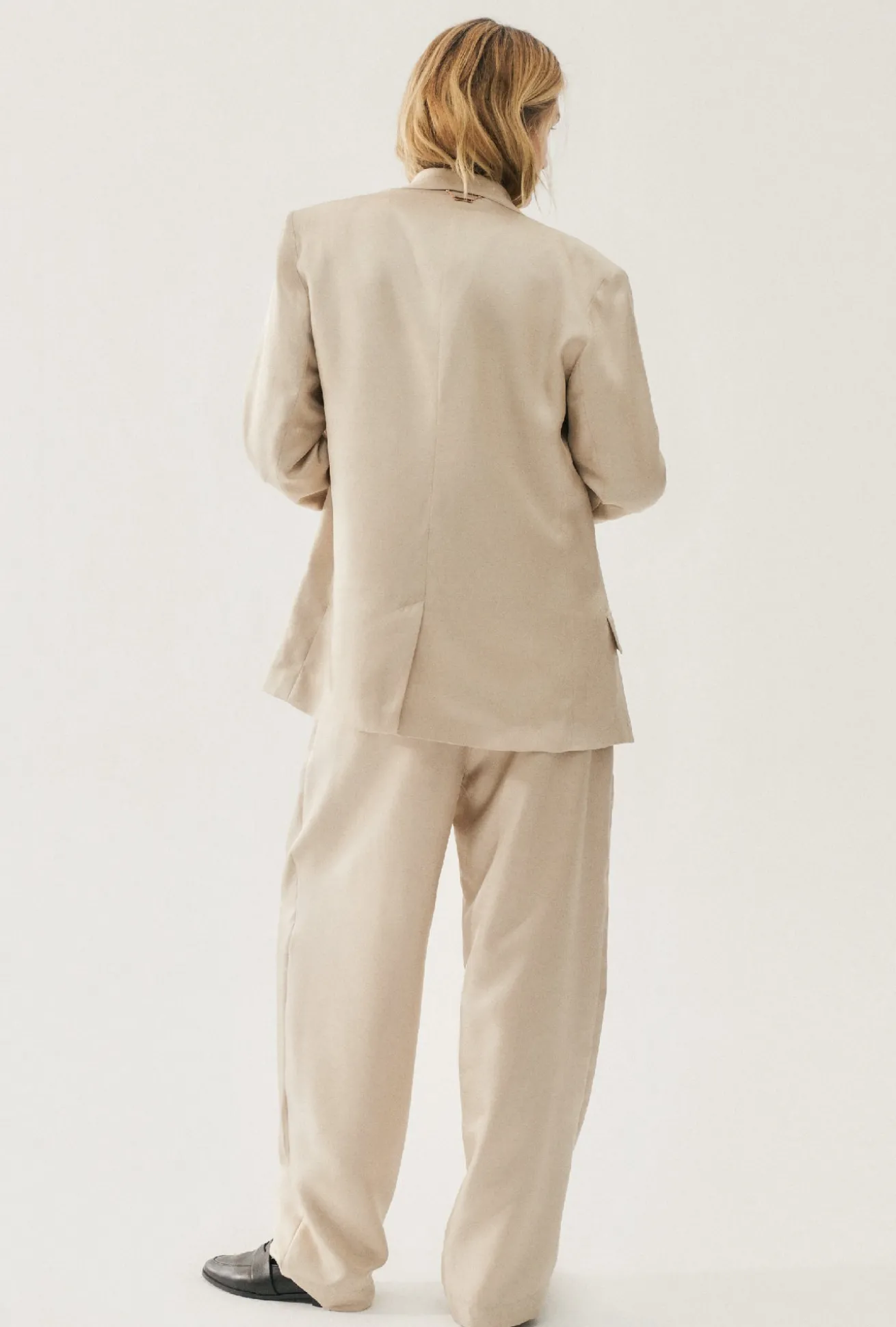 TWILL MIAMI BLAZER HAZELNUT
