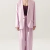 TWILL MIAMI BLAZER LILAC