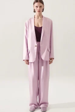 TWILL MIAMI BLAZER LILAC