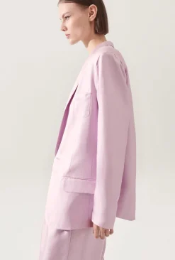 TWILL MIAMI BLAZER LILAC