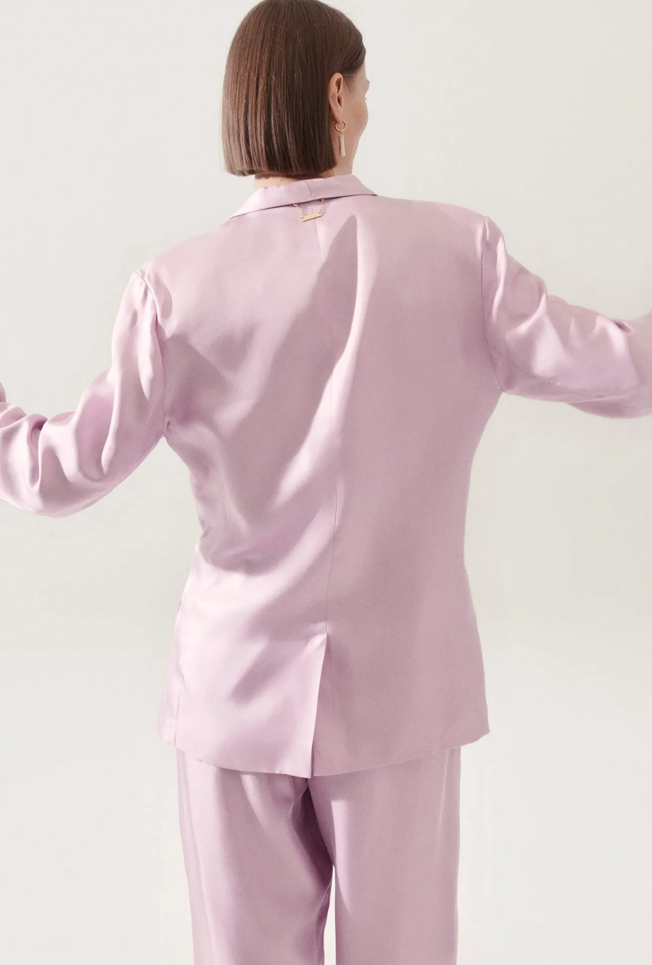 TWILL MIAMI BLAZER LILAC