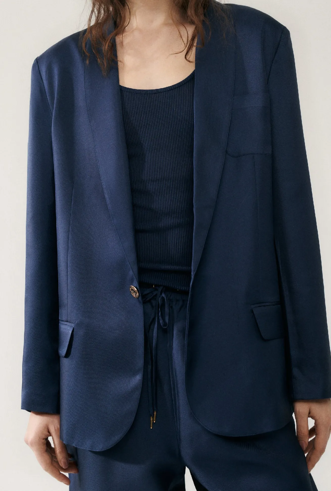 TWILL MIAMI BLAZER MIDNIGHT