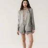 TWILL MIAMI BLAZER MOON PINSTRIPE