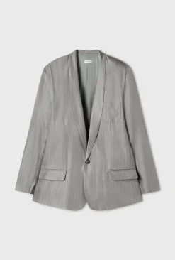 TWILL MIAMI BLAZER MOON PINSTRIPE