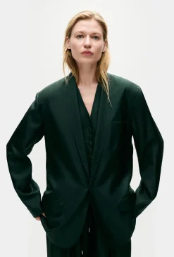 TWILL MIAMI BLAZER SCARAB