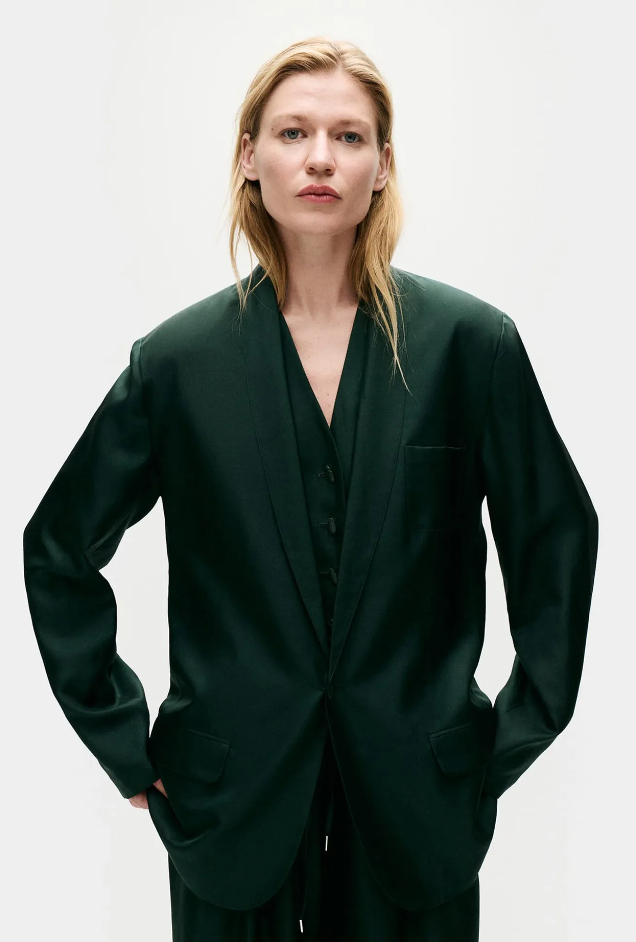 TWILL MIAMI BLAZER SCARAB
