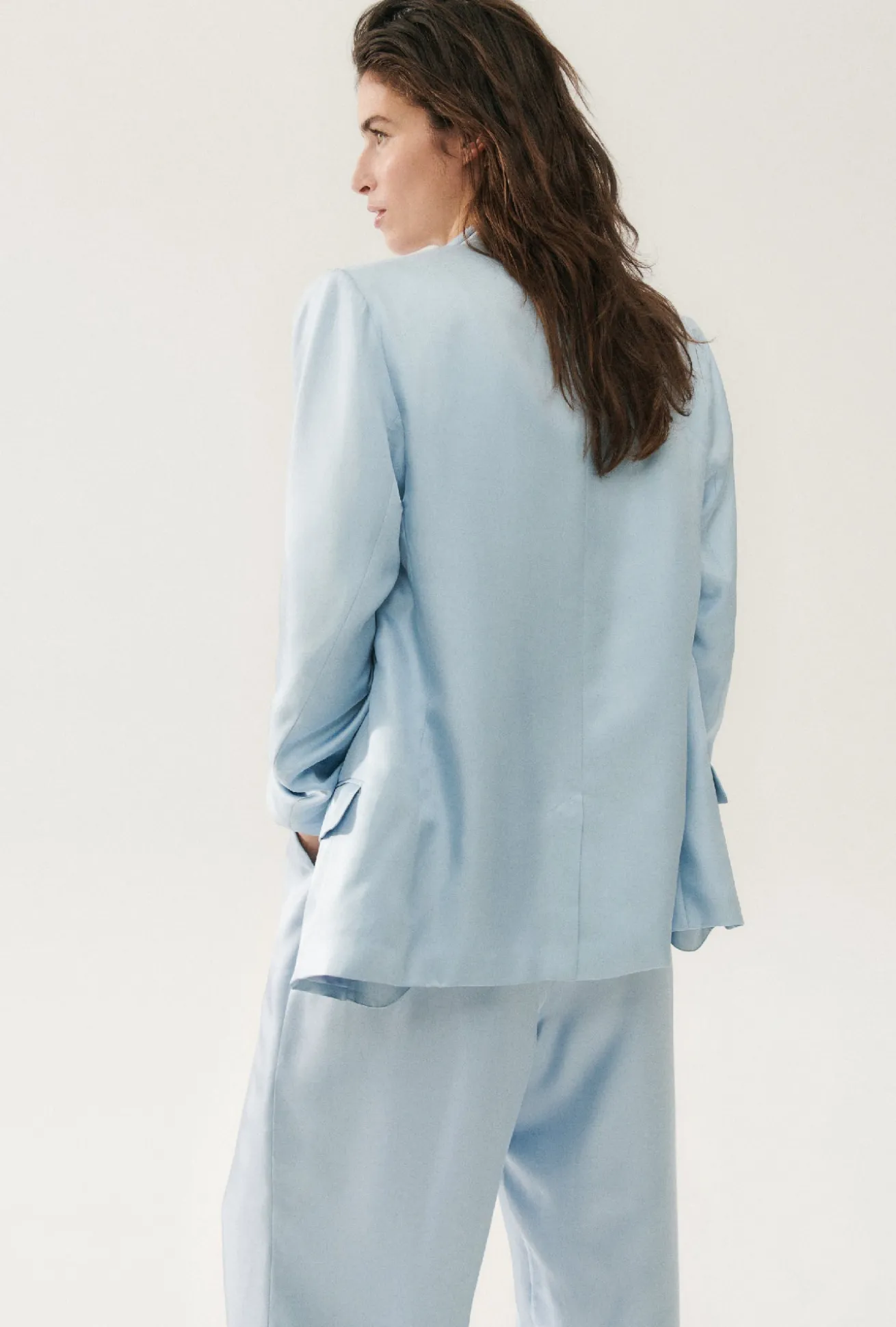 TWILL MIAMI BLAZER SKY