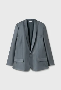 TWILL MIAMI BLAZER SLATE